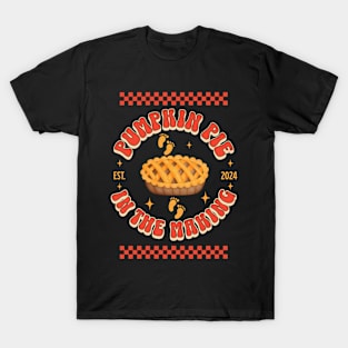 Pumpkin Pie In The Making Thanksgiving Baby Announcement T-Shirt